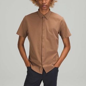 Lululemon Airing Easy Short Sleeve Button Up
Shirt *Ventlight Mesh